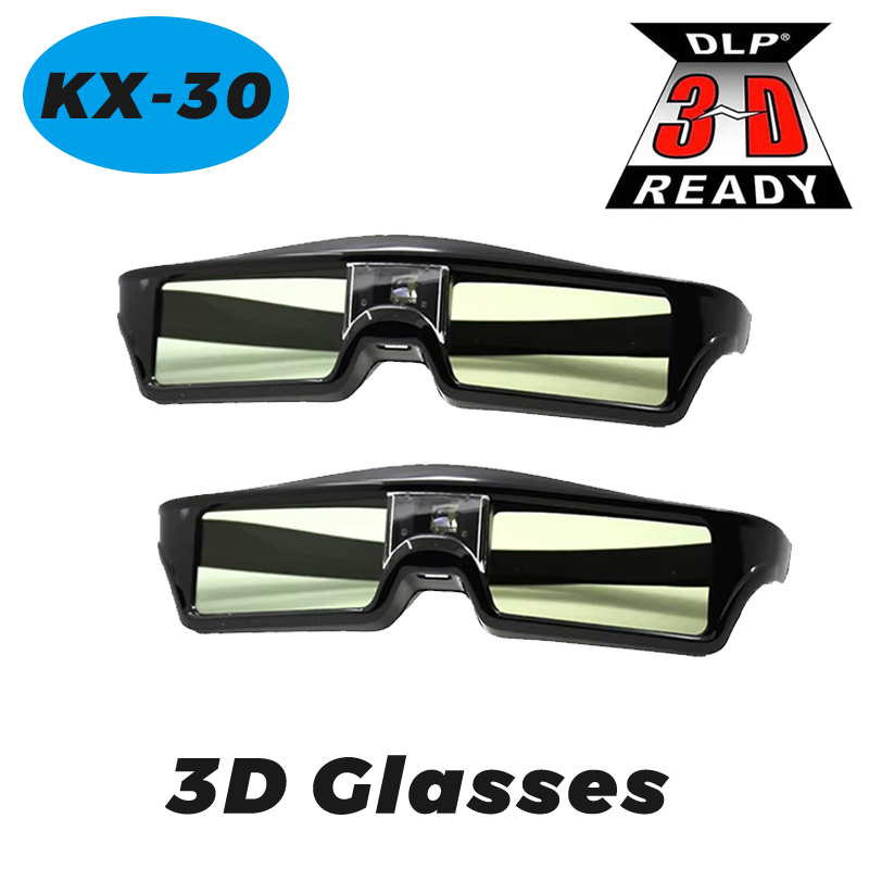 Home Cinema Glasses - 1/2 PCS KX-30 3D Glasses DLP-LINK