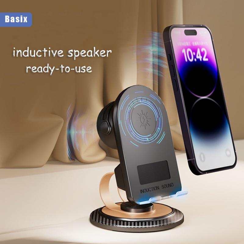Home Cinema Samsung - Basix Induction Speaker Phone Holder Multi-functional