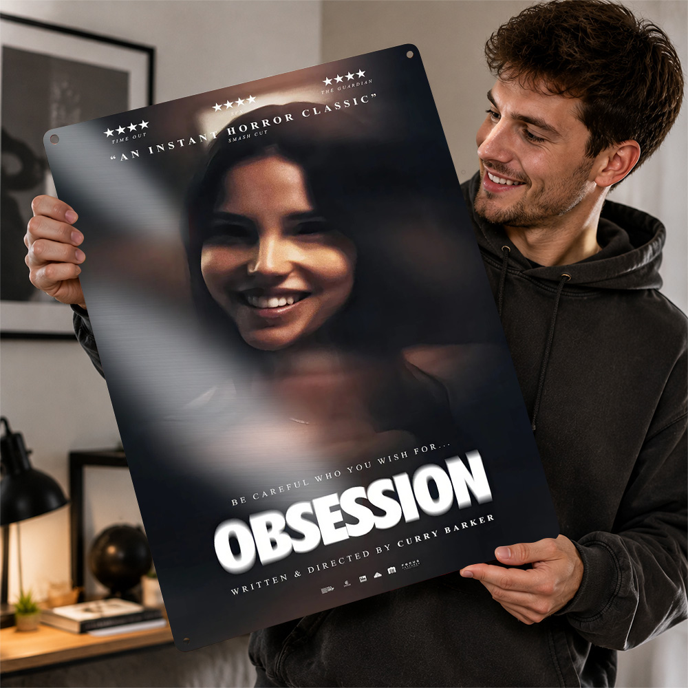 Home Cinema Movies - Obsession Movie Metal Poster Cinema Wall