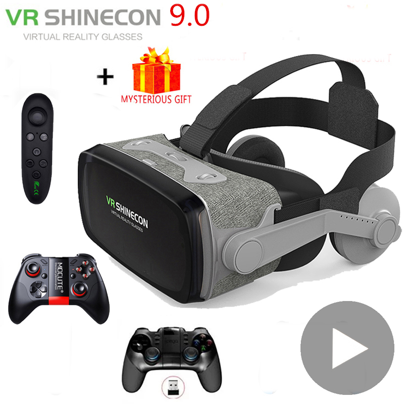 Home Cinema Glasses - VR Shinecon Casque Viar 3D Glasses