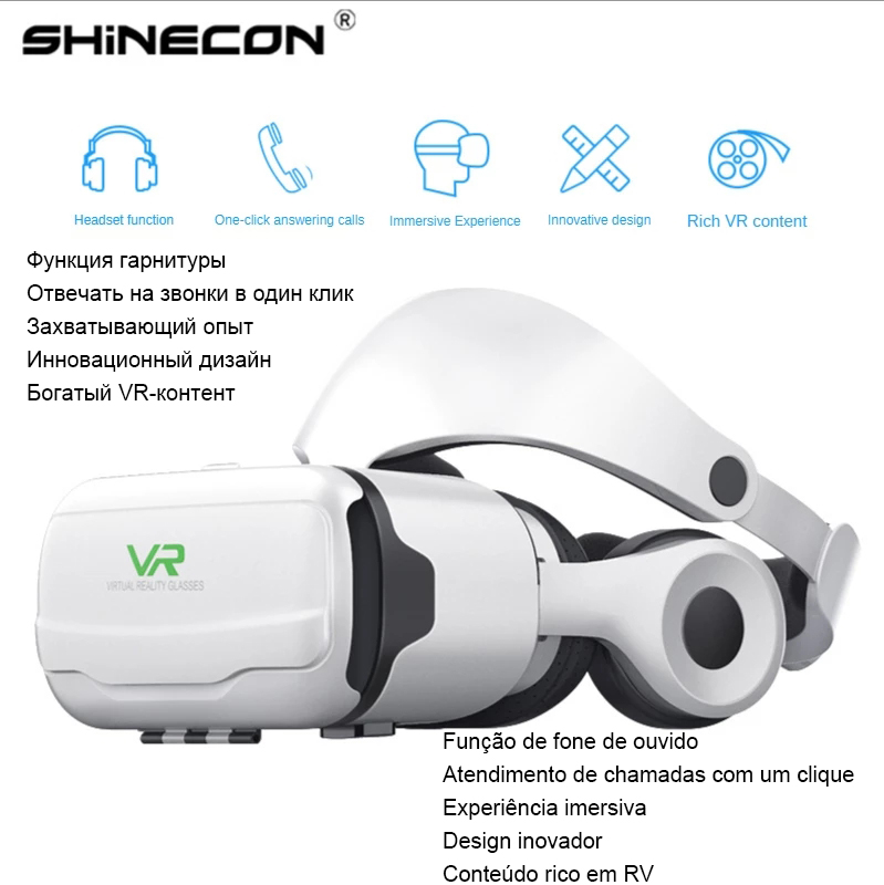 VR Glasses Virtual Reality 3D  - Home Cinema Glasses 评论和价格