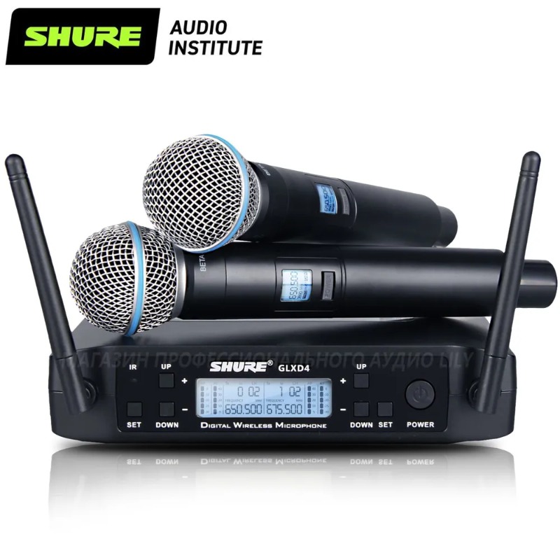 Shure GLXD4 BETA 58A Professio - Shure Mic Sm58 评论和价格