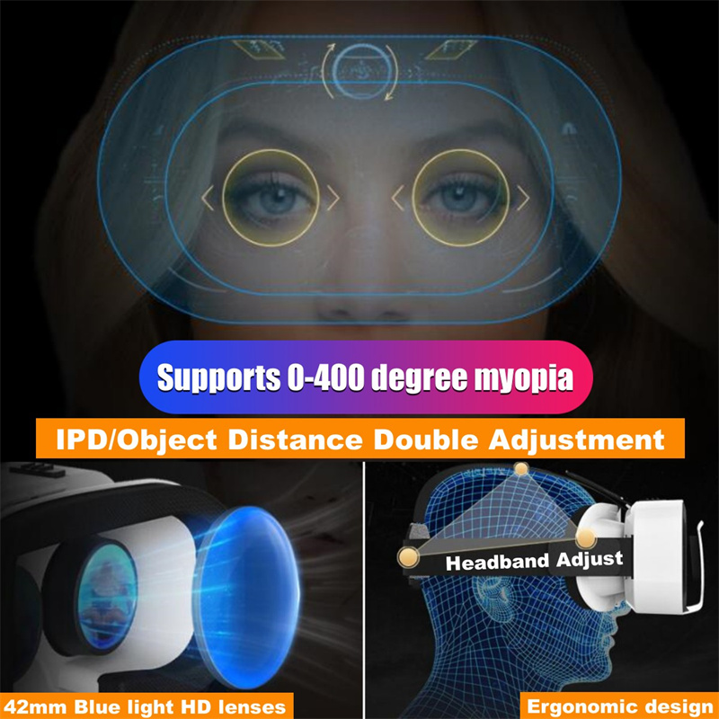 G05 MINI VR Glasses IMAX 3D Mo - Home Cinema Glasses 评论和价格