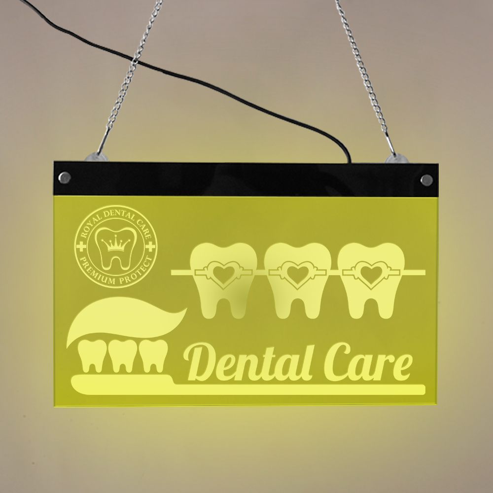 Dentist Dental Care LED Neon S - Home Cinema Logo 评论和价格