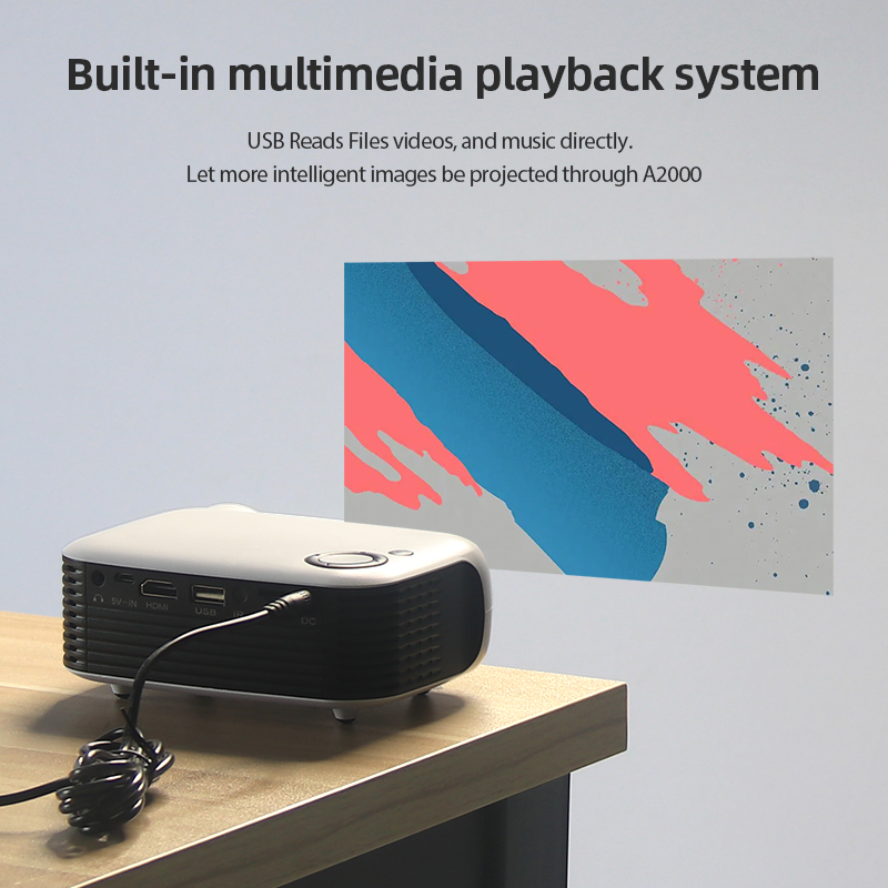 A2000 Mini Projector Portable  - Home Cinema Mini 评论和价格