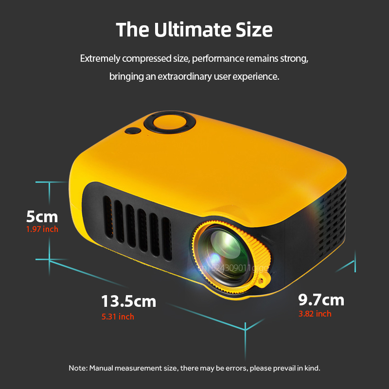 A2000 Mini Projector Portable  - Home Cinema Mini 评论和价格