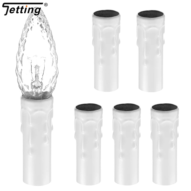 10Pcs Candle Light Socket Cove - Home Cinema Glasses 评论和价格