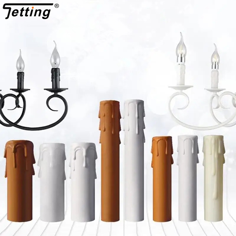 10Pcs Candle Light Socket Cove - Home Cinema Glasses 评论和价格