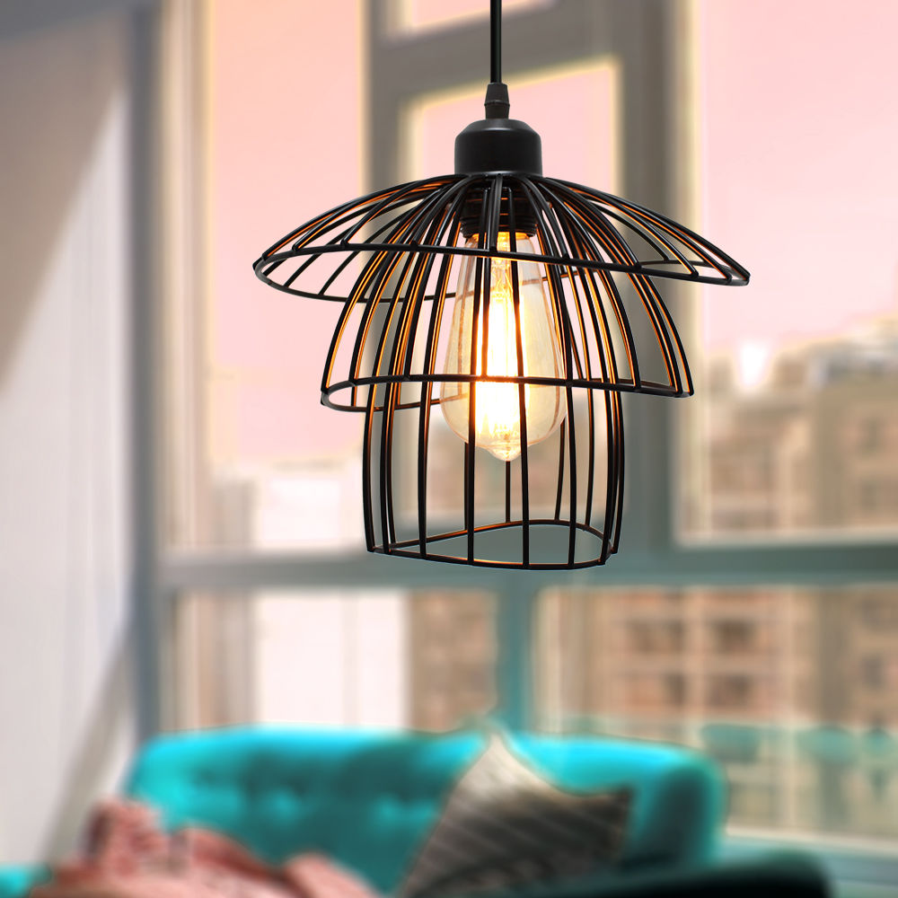 Vintage Pendant Light Metal La - Home Cinema Glasses 评论和价格