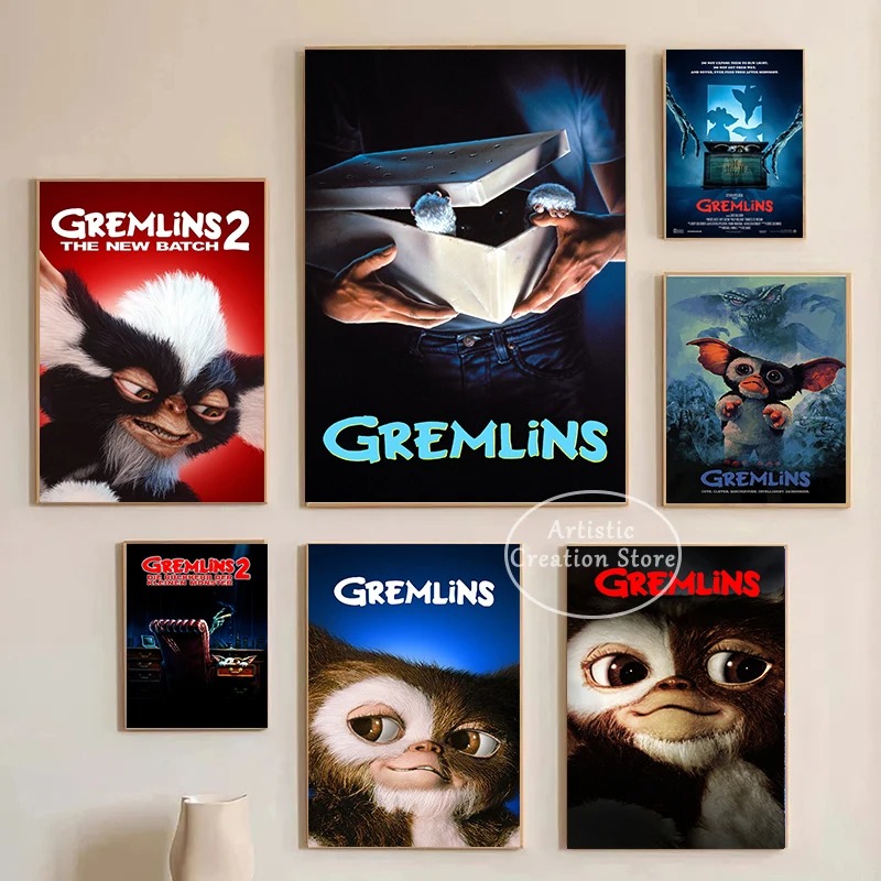 Classic Movie Gremlins Poster  - Home Cinema Movies 评论和价格