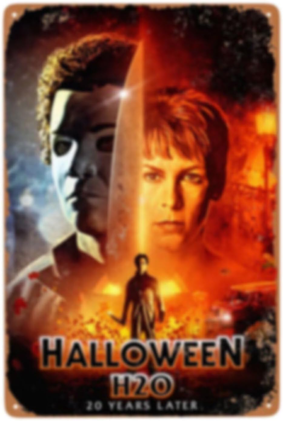 Vintage Movie Tin Signs Hallow - Home Cinema Movies 评论和价格