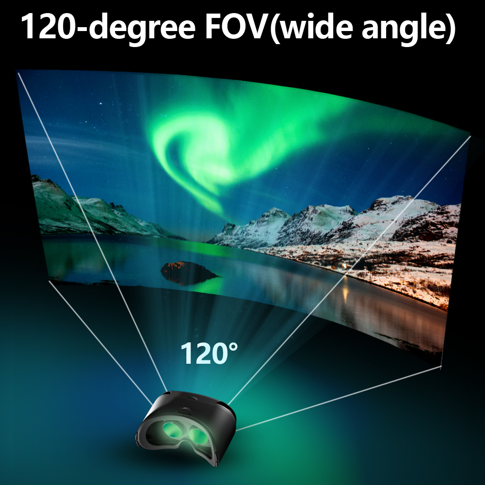 3D Virtual Reality VR Glasses  - Home Cinema Glasses 评论和价格