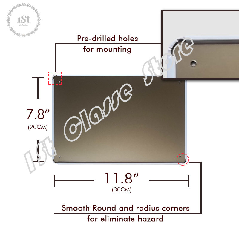 Achtung Minen Tin Sign art wal - Home Cinema Logo 评论和价格