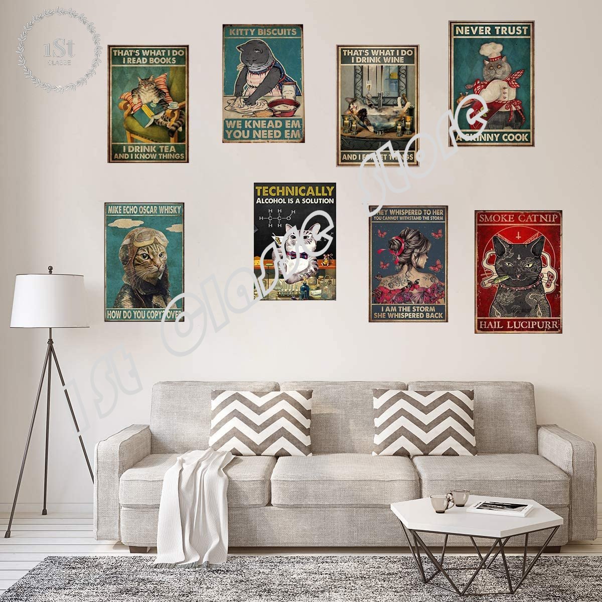 Achtung Minen Tin Sign art wal - Home Cinema Logo 评论和价格