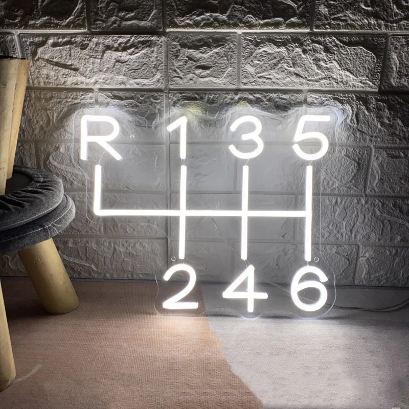 Car Gearbox Neon Sign Led Ligh - Home Cinema Logo 评论和价格