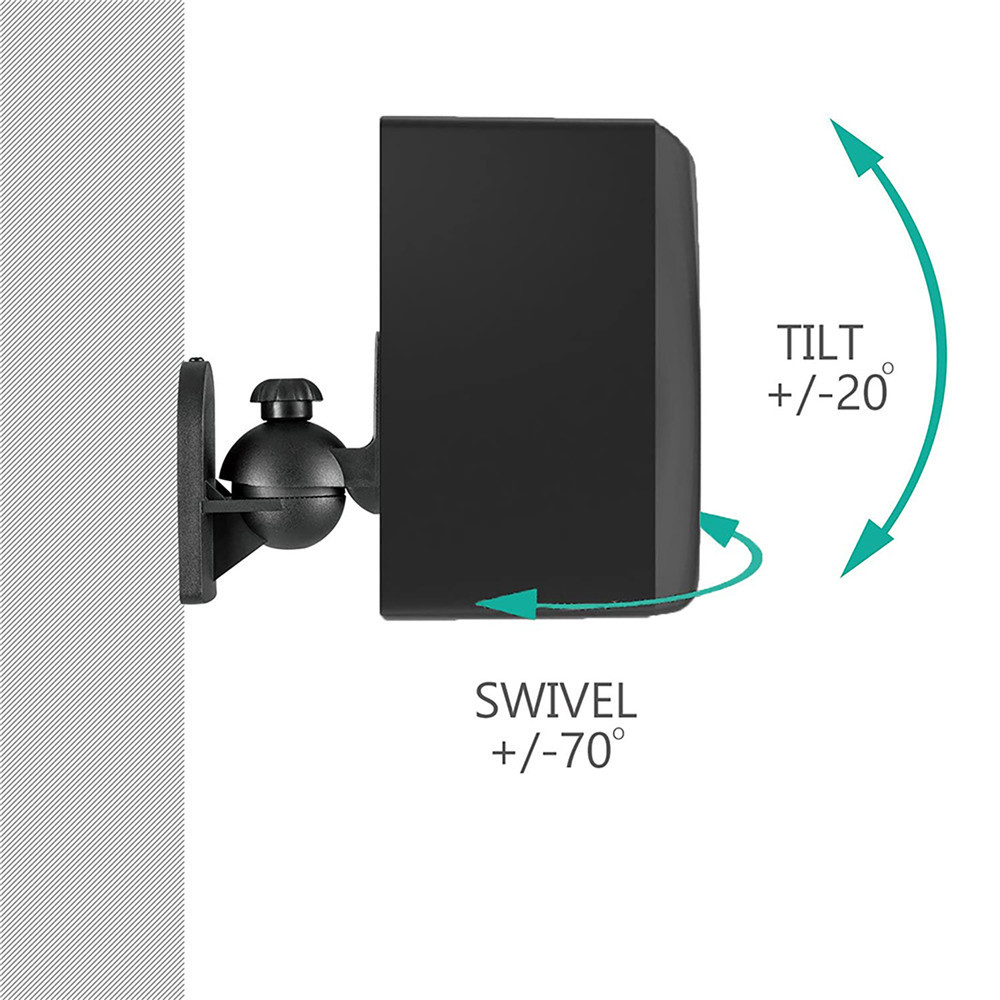 1 Set Speaker Wall Mount Brack - Home Cinema Logitech Z906 评论和价格