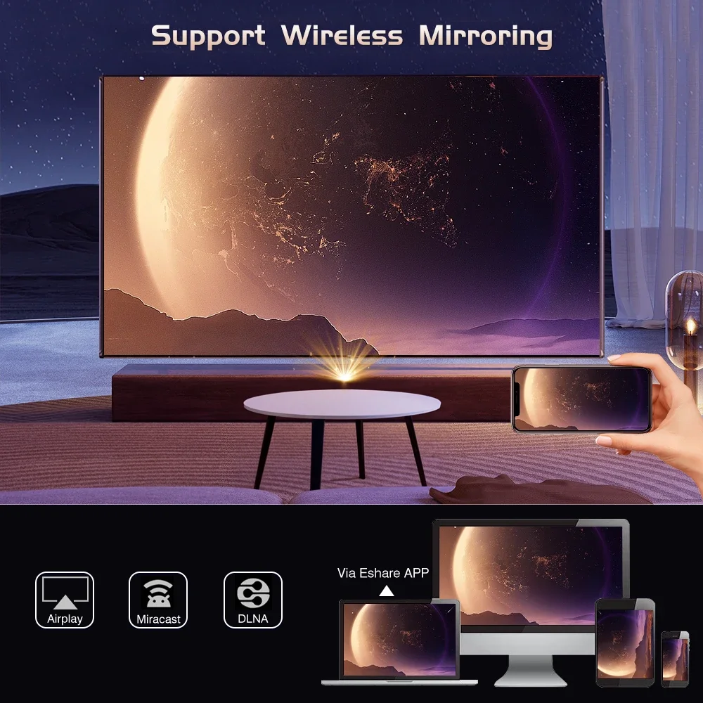 ET31Portable Mini Hd 1080P 4K  - Home Cinema Mini 评论和价格