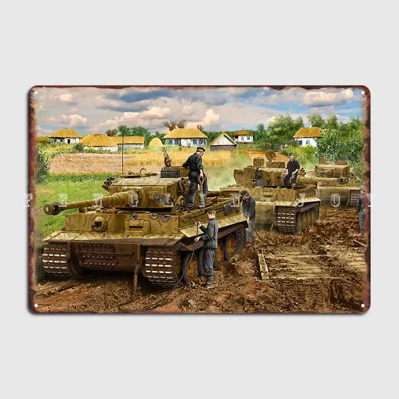 Panzer Tiger Stop Metal Plaque - Home Cinema Logo 评论和价格