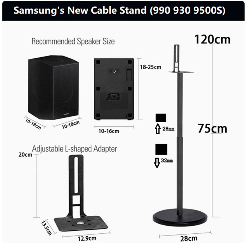 2Pcs Speaker Floor Stand Brack - Home Cinema Logitech Z906 评论和价格
