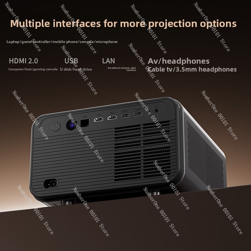 Portable Smart HD Projector 10 - Home Cinema Mini 评论和价格