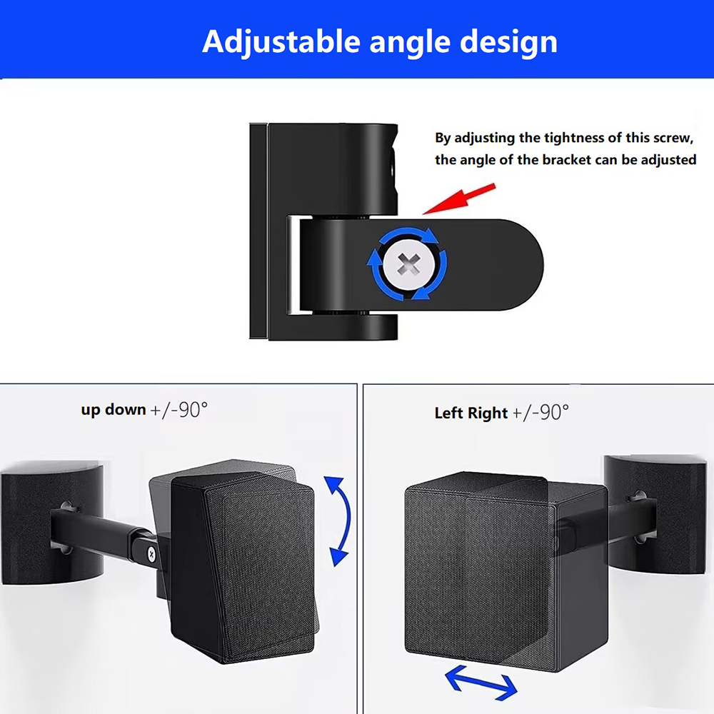 2Pcs Satellite Speaker Bracket - Home Cinema Logitech Z906 评论和价格