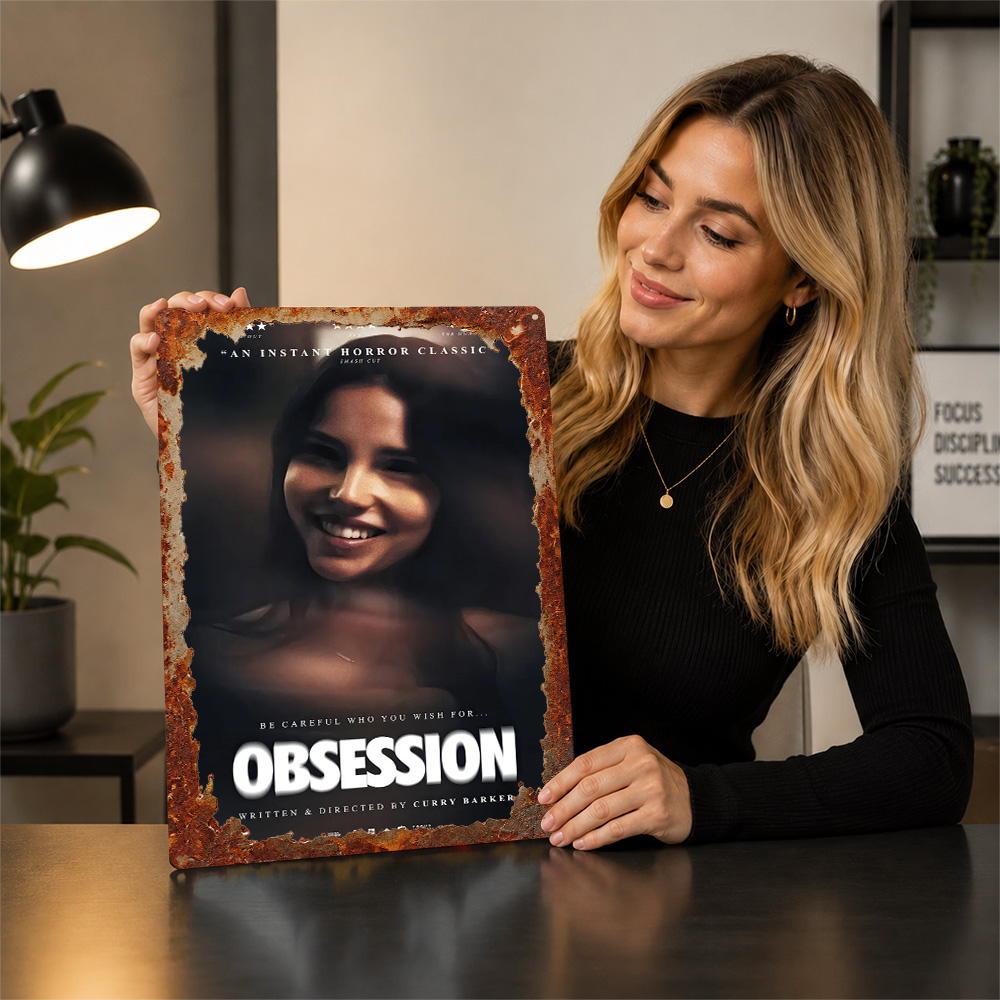 Obsession Movie Metal Poster C - Home Cinema Movies 评论和价格