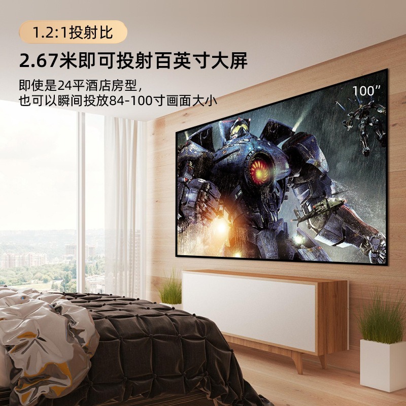 Portable HD Mini Projector for - Home Cinema Mini 评论和价格