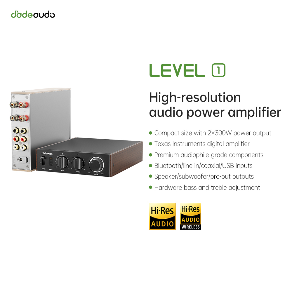 JadeAudio Level 1 Desktop HiFi - Home Cinema Mini 评论和价格