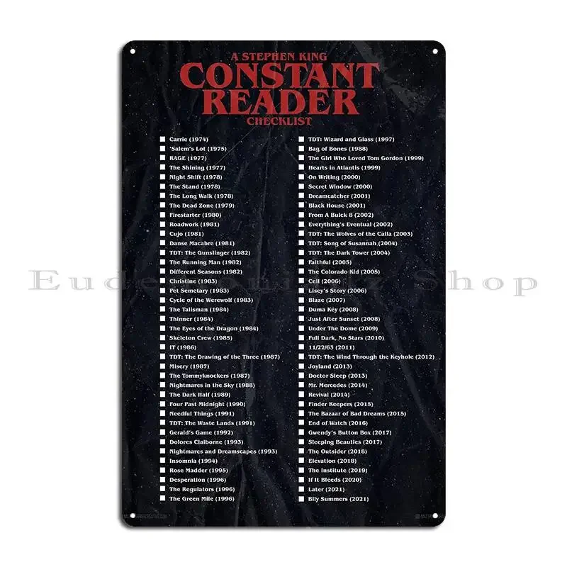 Stephen King Constant Reader C - Home Cinema King 评论和价格