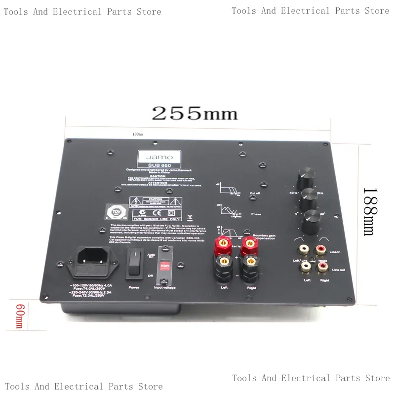 SUB 660 Jamo Digital Switching - Home Cinema Jamo 评论和价格